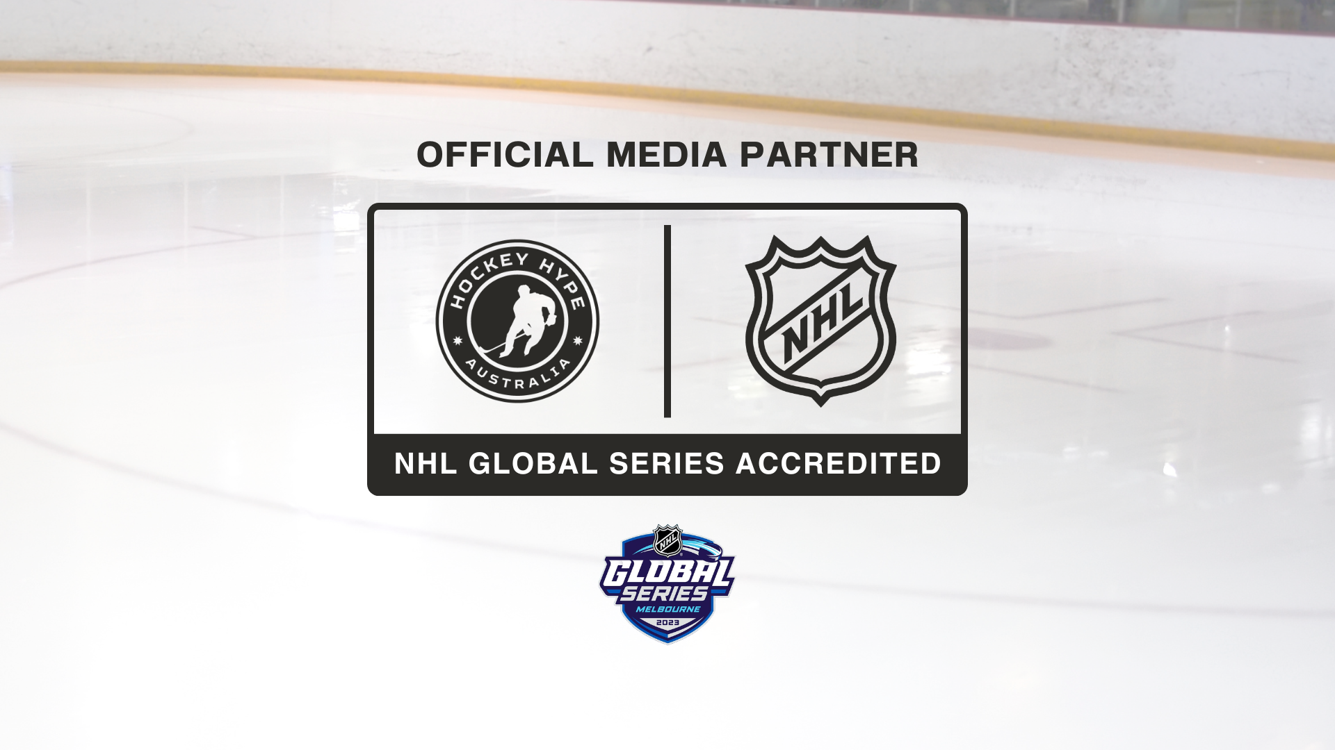 NHL Global Series 2023 Melbourne Accredited