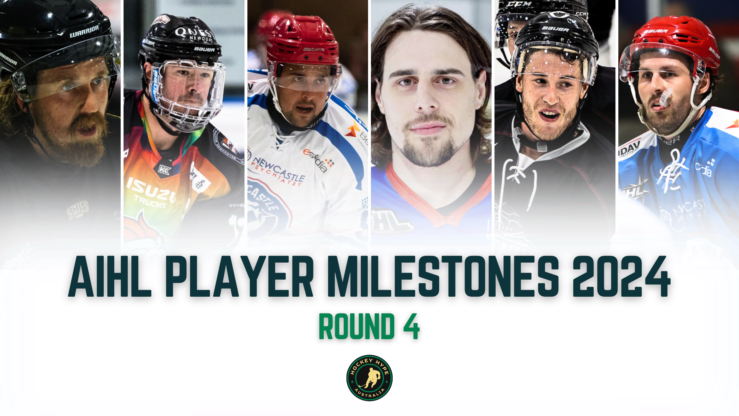 AIHL Player Milestones Season 2024: Round 4